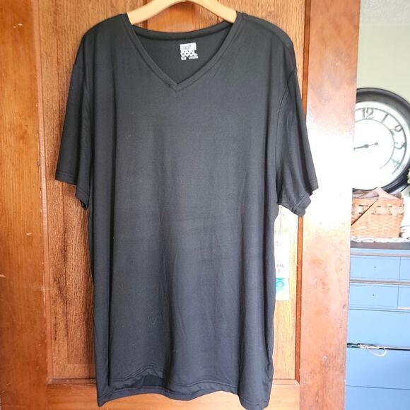 NWT 32 Degrees Cool Men’s Black T-Shirt XXL | Moisture-Wicking Active Tee - Picture 1 of 8
